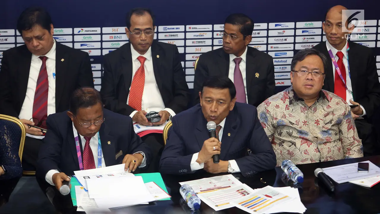 Paparkan RAPBN 2019, Menteri Kabinet Kerja Kompak Duduk Bersama