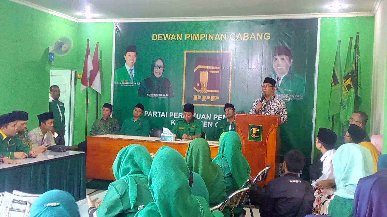 PPP Pertimbangkan Usung Ridwan Kamil di Pilkada Jabar
