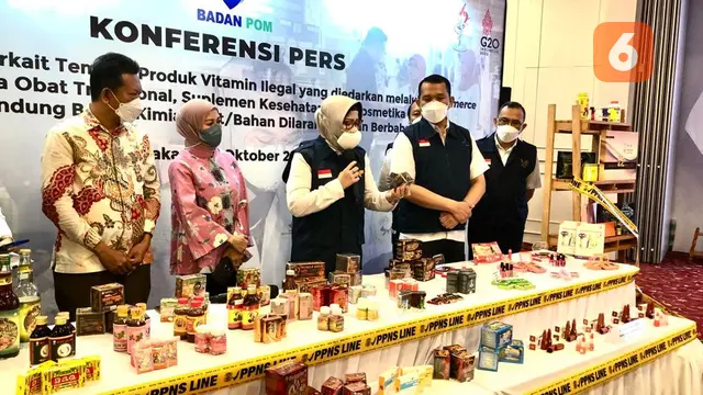 BPOM RI Menarik 41 Jenis Obat Tradisional Ilegal yang Mayoritas Adalah Peningkat Stamina Pria (Foto: Ade Nasihudin Al Ansori)