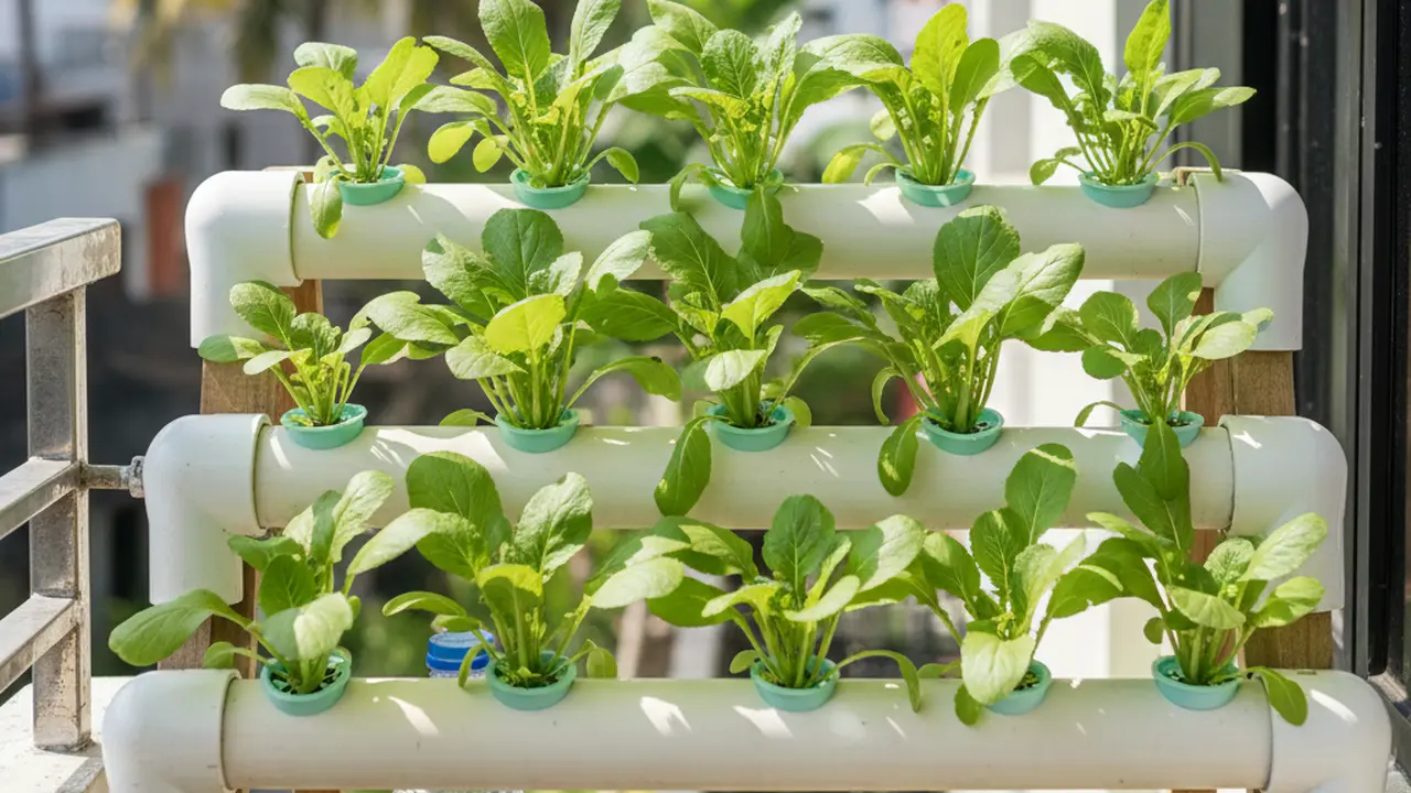 Model Kebun Mini untuk Hemat Belanja. Gemini