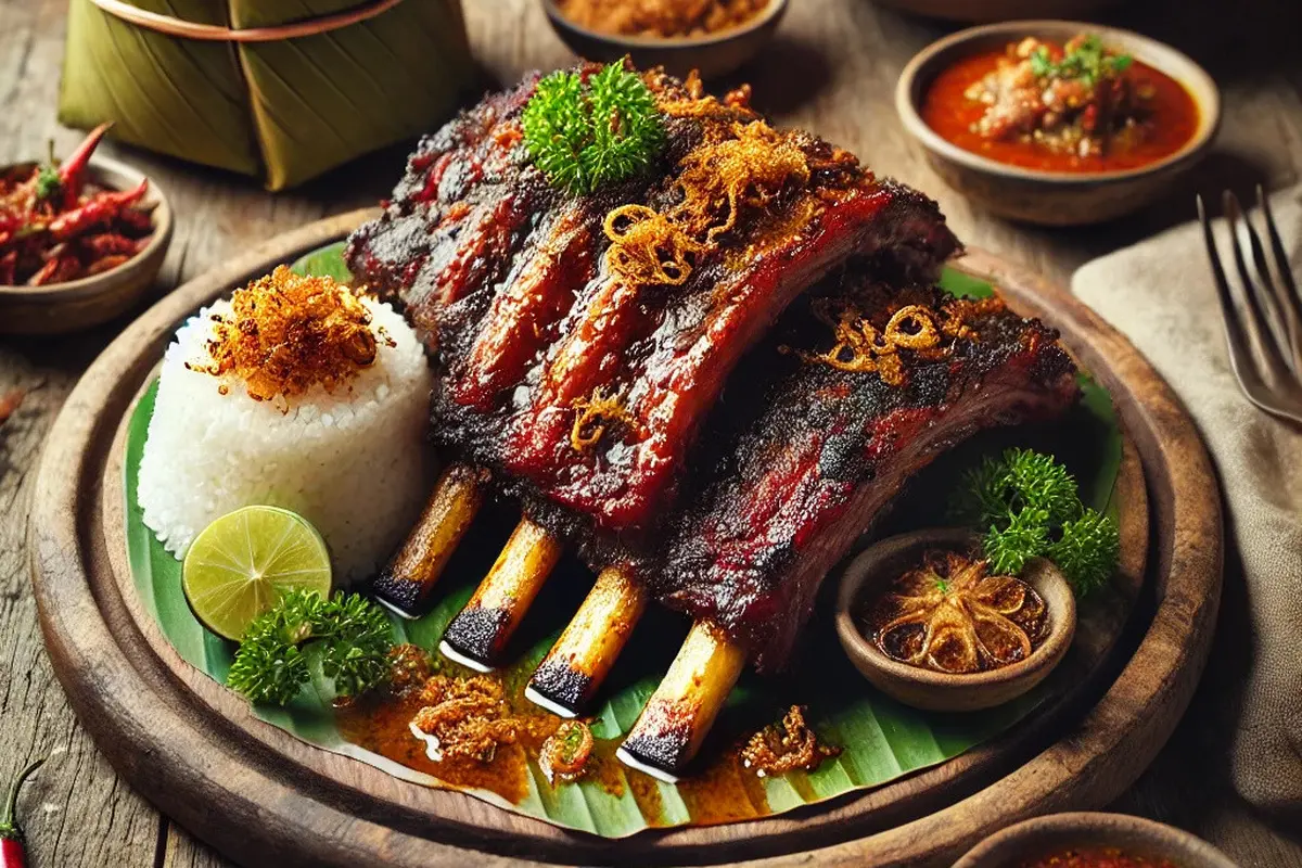 resep iga bakar teflon