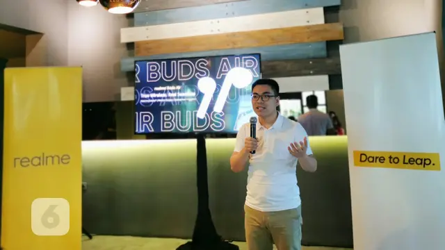 Marketing Director untuk Realme Indonesia, Palson Yi