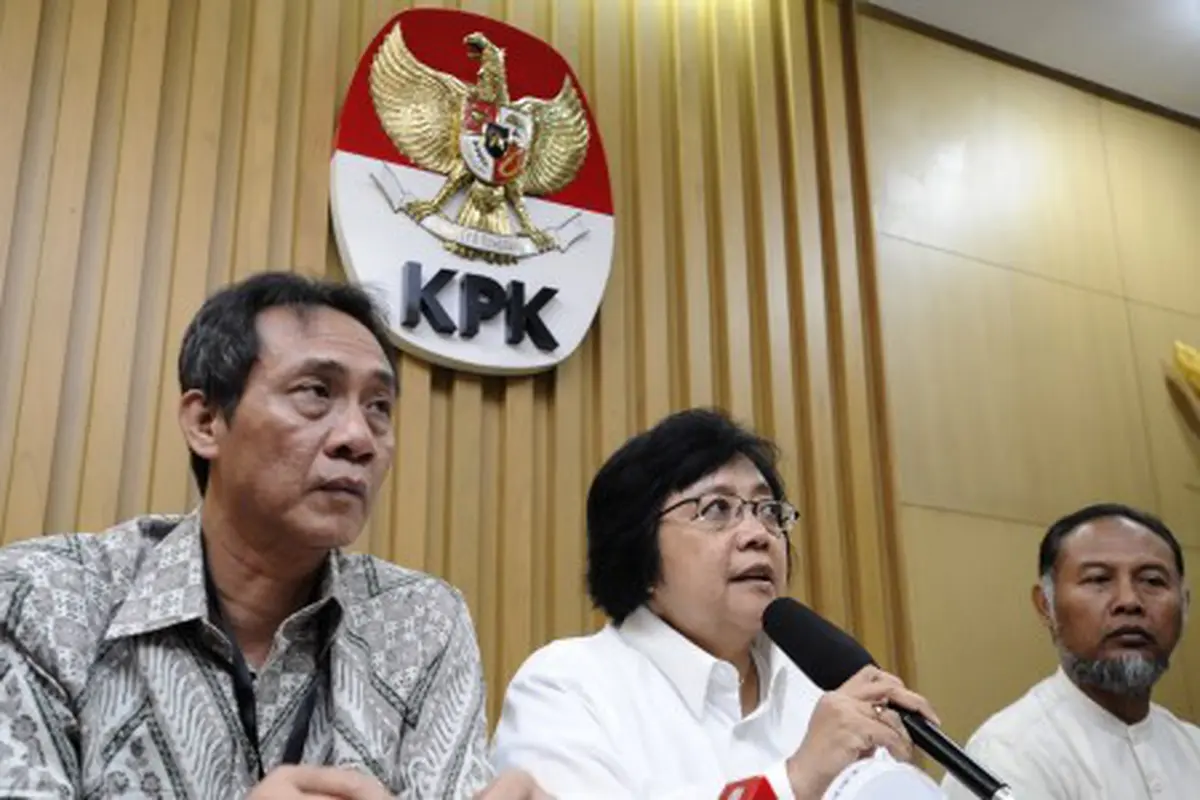 Siti Nurbaya dan petinggi KPK