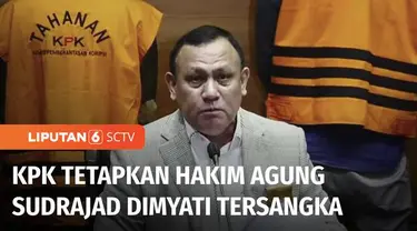 KPK menetapkan 10 tersangka kasus suap pengurusan perkara di MA, pada Jumat (23/09) dini hari tadi. Satu di antara tersangka itu adalah Hakim Agung MA Sudrajad Dimyati. Dari 10 tersangka, enam di antaranya langsung ditahan.