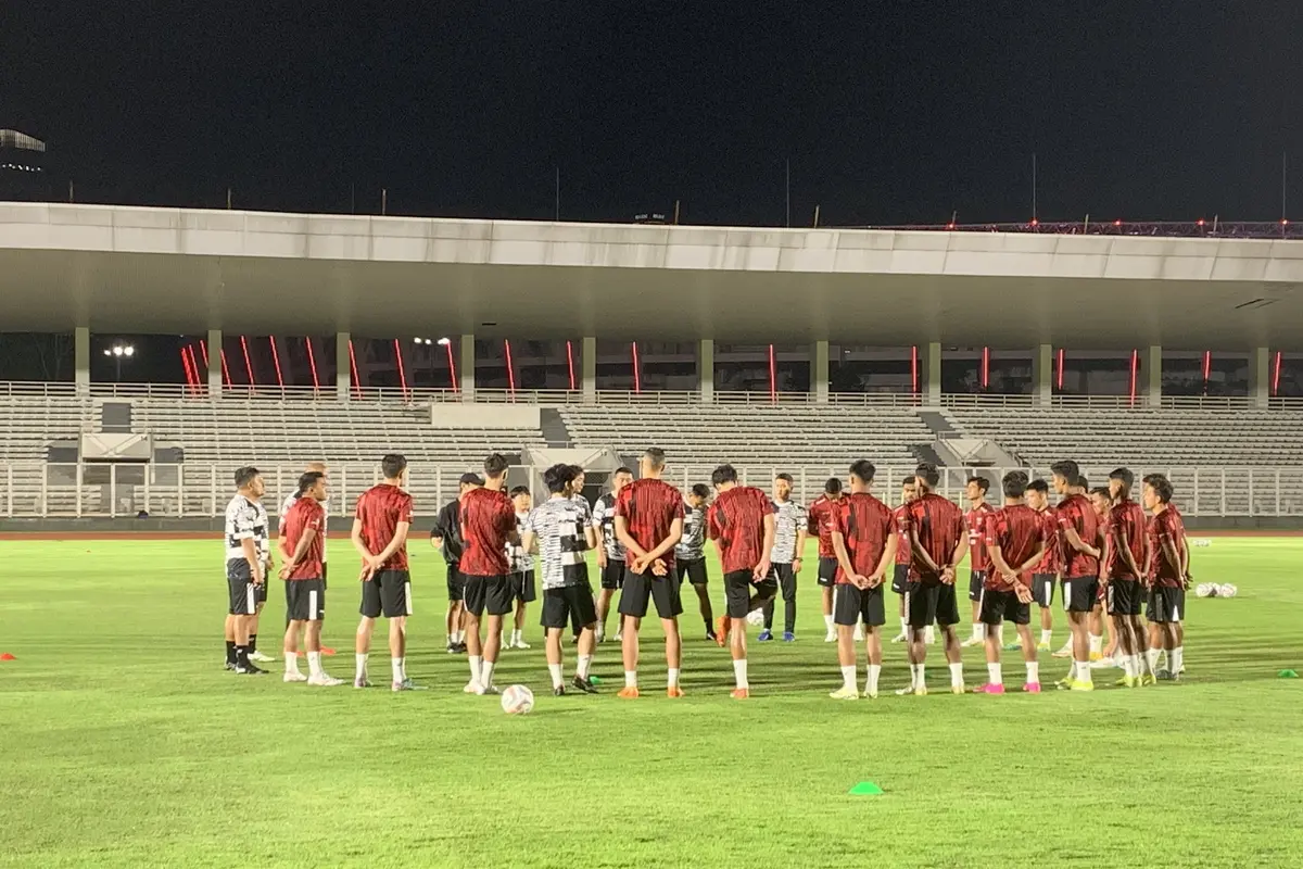 Latihan Timnas Indonesia