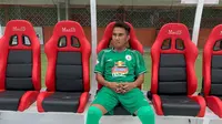 Pemain PSS, Dimas Galih Gumilang. (Bola.com/Vincentius Atmaja)