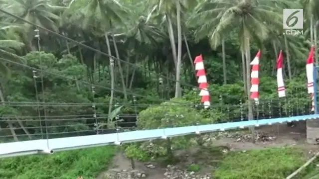 Jembatan gantung  itupun diberi nama jembatan gantung serka darwis yang telah diresmikan oleh Komandan Korem Haluoleo Kolonel Dedi Nurhadiman