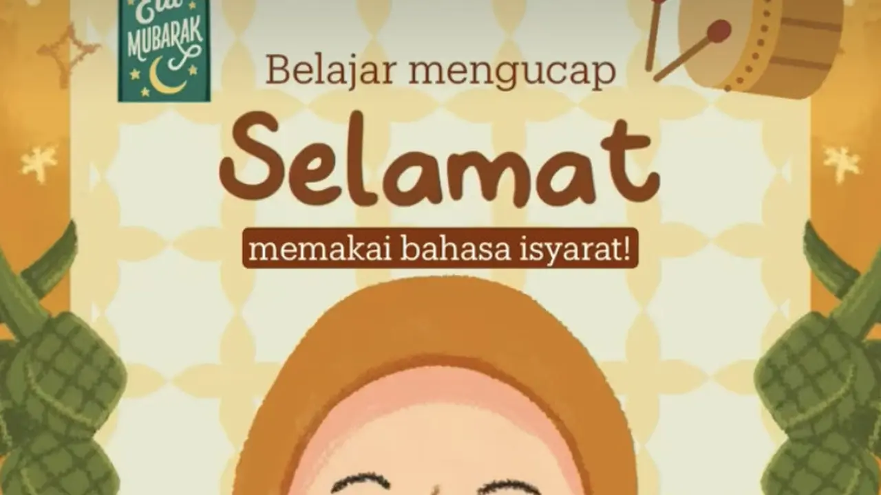 Ucapan Idul Fitri dari Pinterest