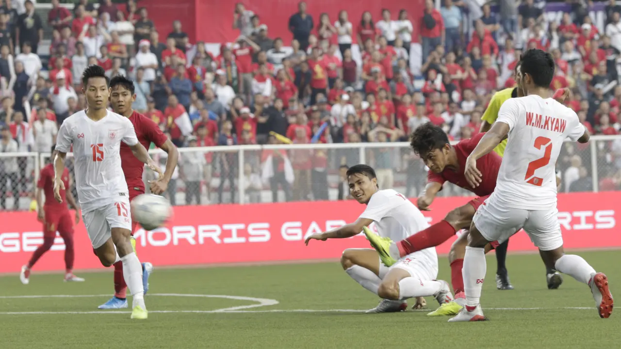 Timnas Indonesia U-22 Vs Myanmar U-22