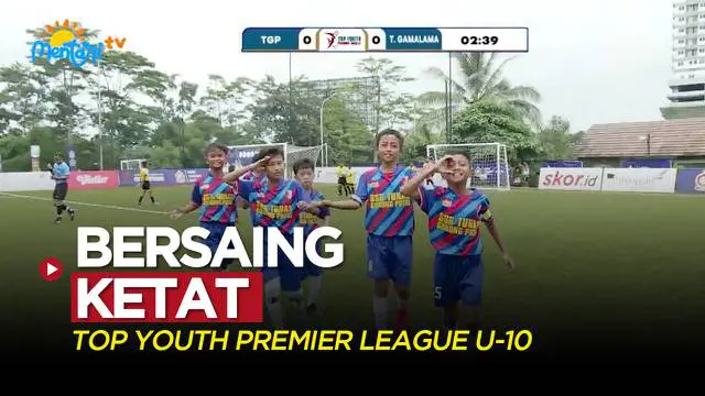 Berita video persaingan ketat terjadi di puncak klasemen sementara Top Youth Premier League U-10 setelah laga yang dimainkan Minggu (20/2/2022).
