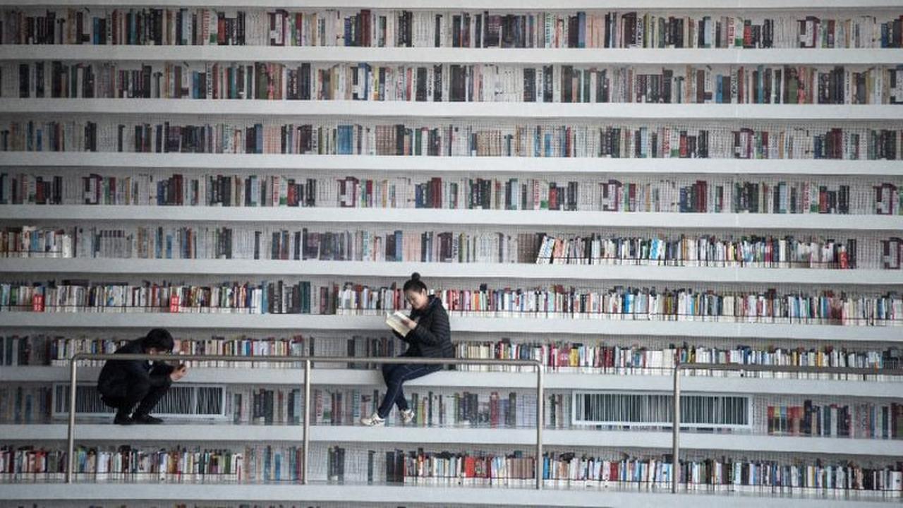 Ilustrasi Perpustakaan (AFP Photo)