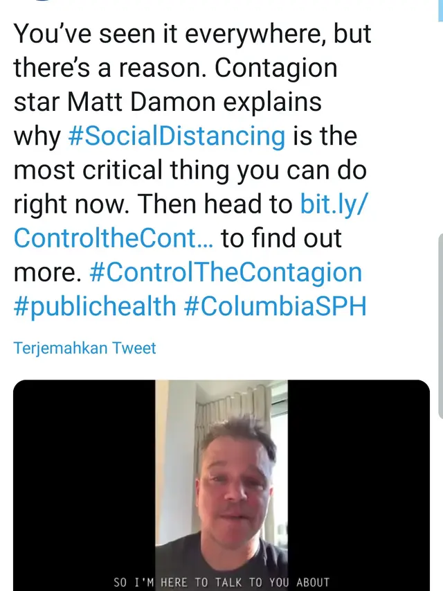Matt Damon. (Foto: Instagram @matt_damon_official)