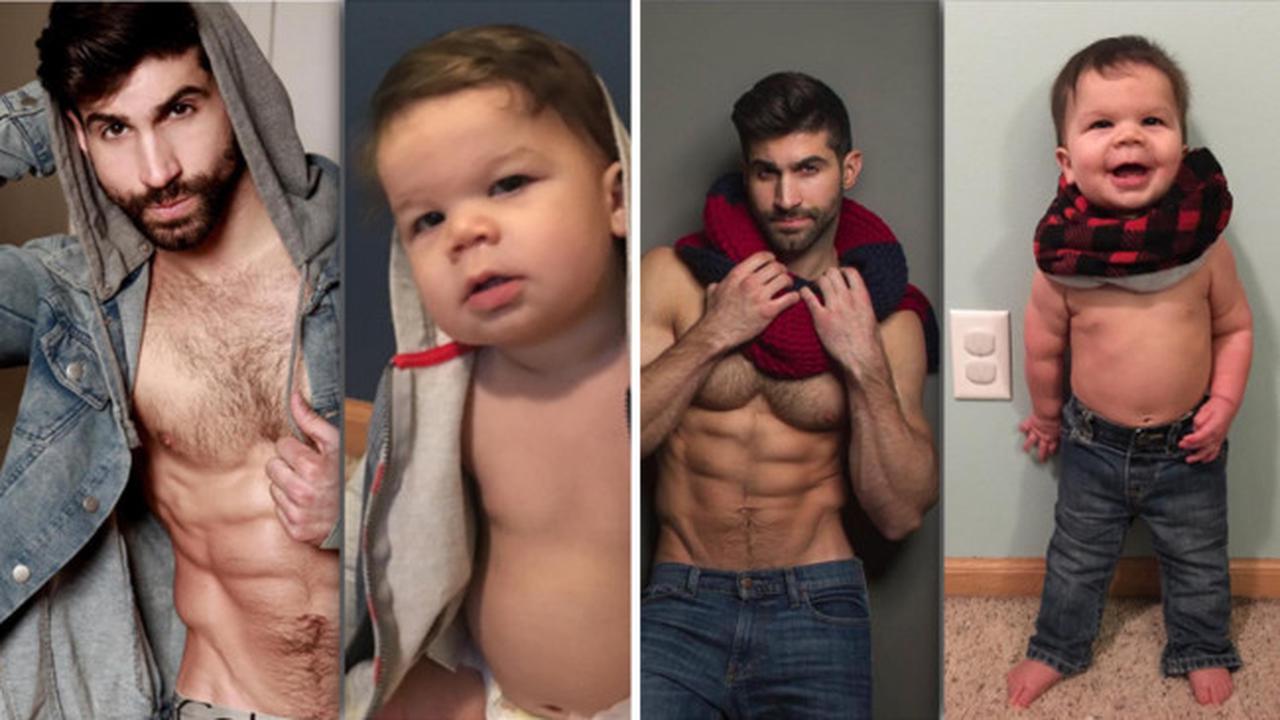 Selama 1 Tahun, Ibu Ini Tiru Foto Kakaknya Untuk Sang Anak