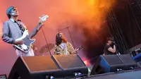 The Strokes tampil di acara MetLife Stadium pada 17 Agustus 2022 di East Rutherford, New Jersey. (Michael loccisano / GETTY IMAGES NORTH AMERICA / Getty Images via AFP)