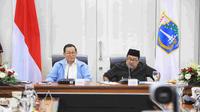 Gubernur Jakarta Pramono Anung telah menerima arahan dari Menteri Dalam Negeri (Mendagri) Tito Karnavian di tengah situasi Jakarta yang memanas. (Dok. Pemprov DKI Jakarta)