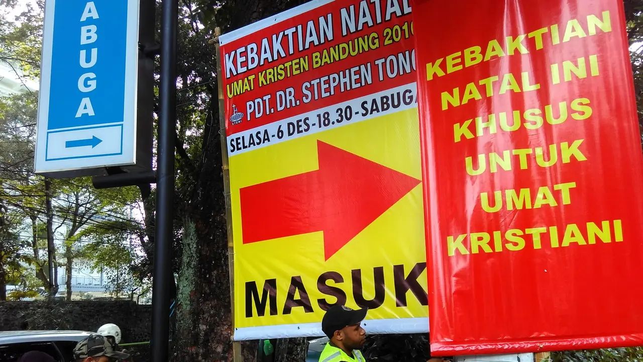 Kebaktian Natal di Bandung Batal Digelar