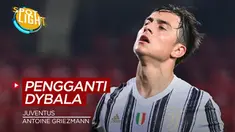 Berita video spotlight kali ini membahas tentang empat pemain yang bisa gantikan Paulo Dybala di Juventus.