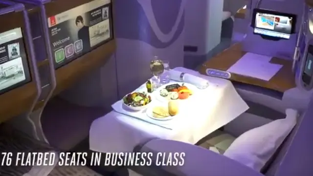 Seperti Ini Mewahnya Naik First Class Emirates A380, Warganet: Mesti Nabung Berapa Tahun Biar Bisa Cobain?