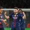 Selebrasi Khvicha Kvaratskhelia dalam laga PSG vs Bayern Munchen di leg pertama semifinal Liga Champions 2025/2026, Rabu (29/4/2026). (AP Photo/Aurelien Morissard)