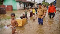 Banjir Rendam Permukiman di Pontianak, Puluhan Warga Mengungsi