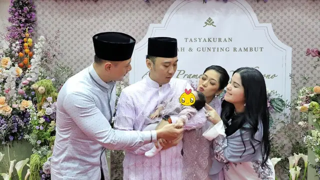 Akikah Anak ke-4 Aliya Rajasa dan Ibas Yudhoyono