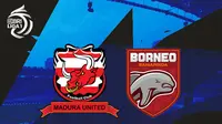 BRI Liga 1 - Madura United Vs Borneo FC (Bola.com/Adreanus Titus)