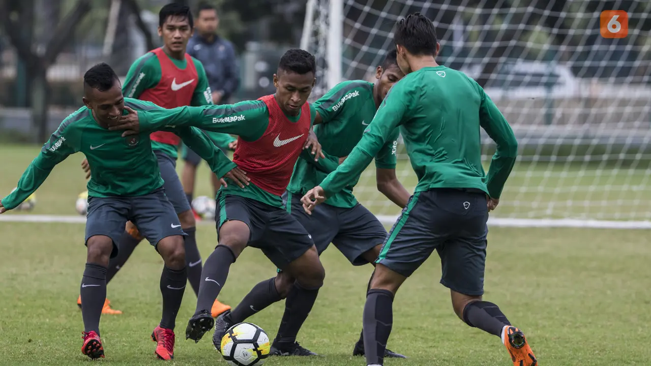 Latihan Timnas Indonesia U-23