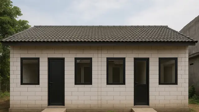7 Rumah Sederhana dengan Hebel Tanpa Plester, Tampil Unik dan Hemat Biaya