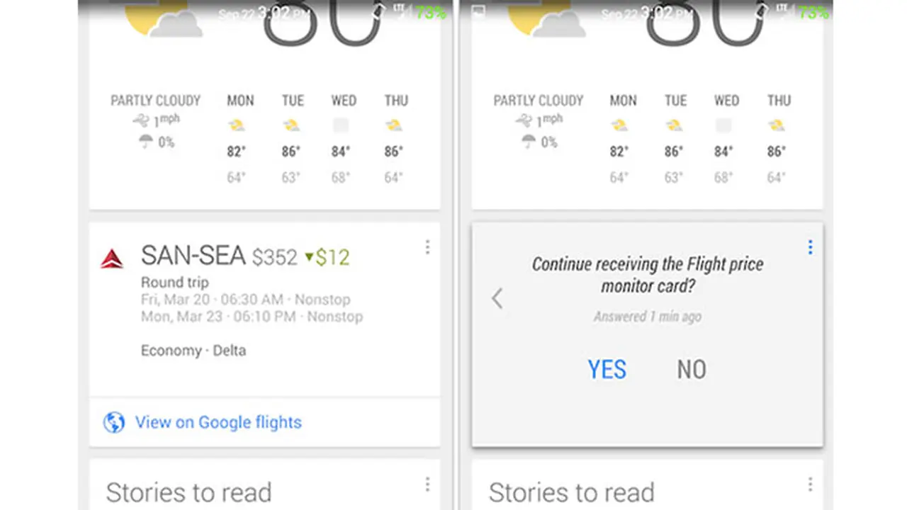 Google Now Bantu Cari Harga Tiket Pesawat Termurah