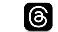 Logo aplikasi Threads (Foto: Screenshot Threads).