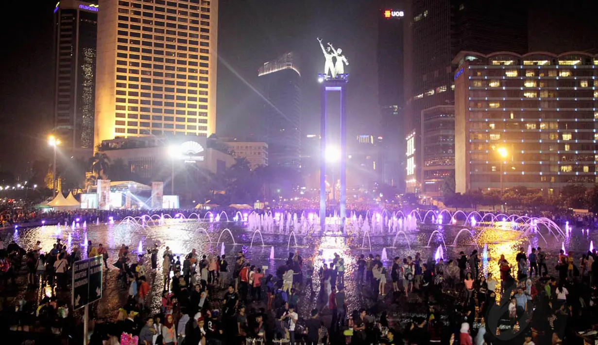 Bundaran HI (Liputan6.com/Faizal Fanani)