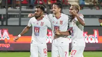 Yakob Sayuri mengaku kecewa golnya gagal memberikan kemenangan untuk Malut United FC saat diimbangi Bali United 1-1. (Bola.com/Gatot Sumitro)