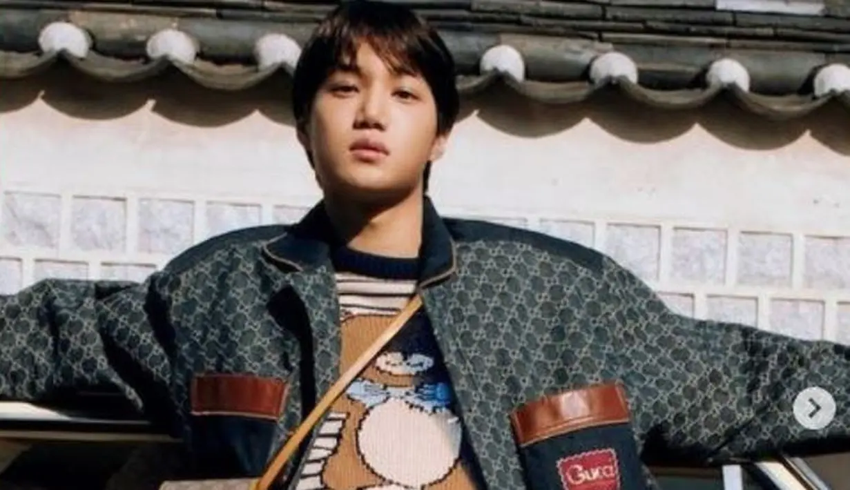 Produk Kolaborasi Kai EXO dan Gucci Sudah Bisa Dipesan, Harganya Dianggap Kemahalan. (dok.Instagram @mrjonginkim/https://www.instagram.com/p/CLv9No4FpP-/Henry)