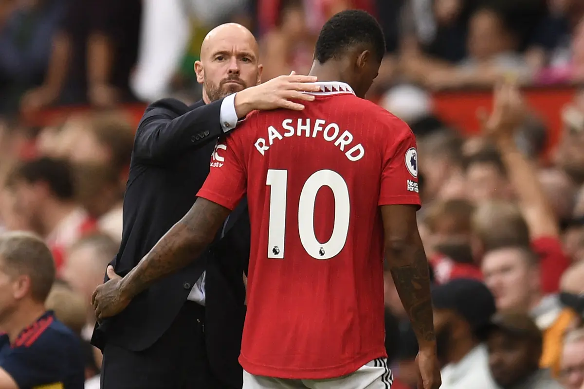 Marcus Rashford - Manchester United - MU - Liga Inggris - 4 September 2022