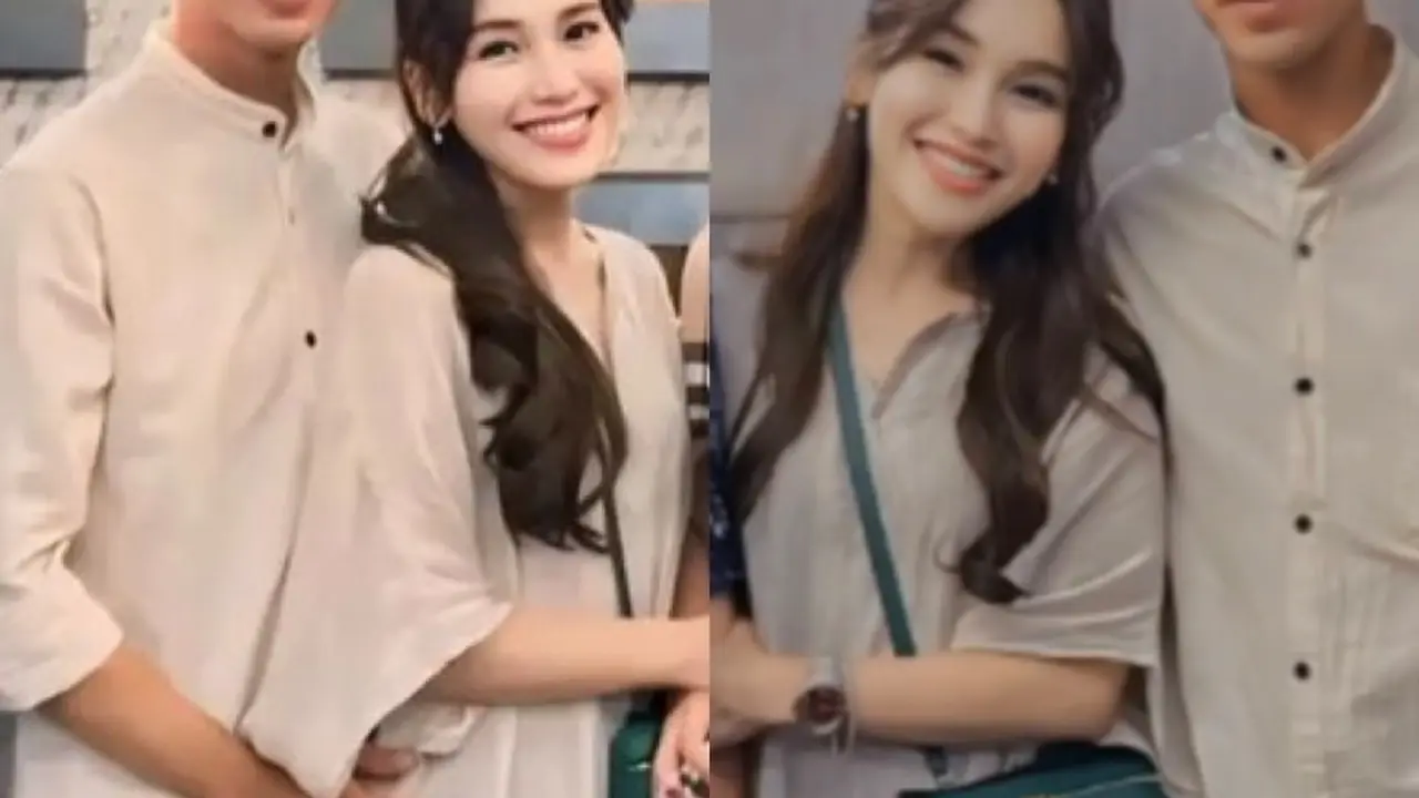 Ayu Ting Ting Kenakan Dress saat Buka Puasa Bersama Calon Suaminya, Muhammad Fardhana