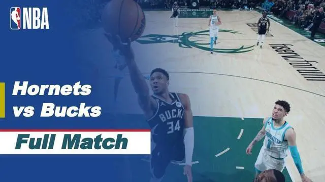 Berita video highlights pertandingan musim reguler NBA 2022/2023, antara Milwaukee Bucks vs Charlotte Hornets, Rabu (1/2/23). Torehan 34 poin Giannis Antetokounmpo bantu Bucks menang 124-115.