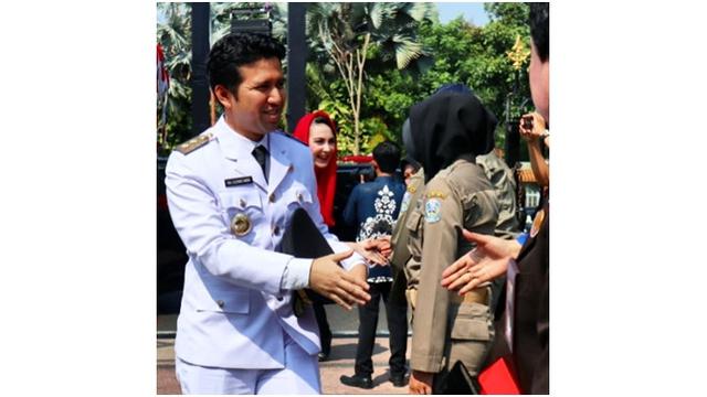 Keseruaan Emil Dardak Rayakan Ulang Tahun Kemerdekaan Ke-74 (sumber: instagram/@emildardak)