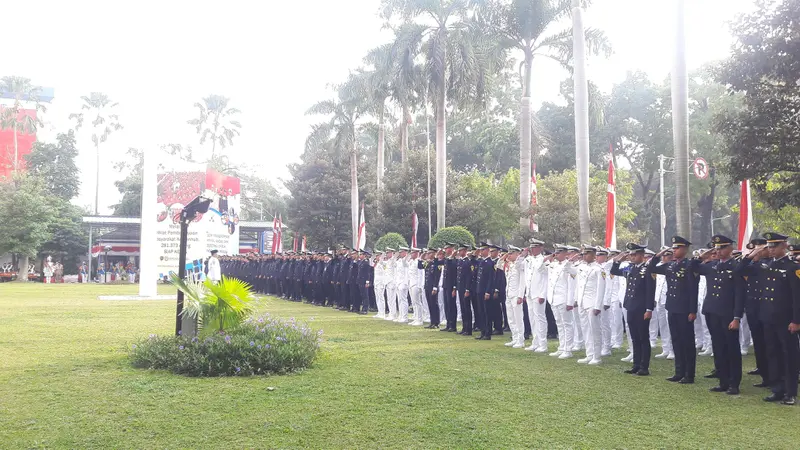 Kementerian Perhubungan (Kemenhub) hari ini merayakan upacara peringatan Hari Perhubungan Nasional (HarHubNas) 2019.