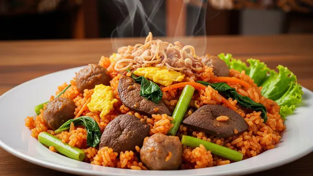 Nasi Goreng Merah ala Rumahan