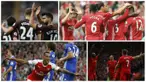 Berikut hasil Premier League musim 2016-2017 pekan ke-6 yang diwarnai kemenangan keenam City serta keberhasilan MU memutus hasil buruk. (AFP-Reuters)