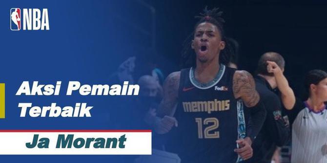 VIDEO: Mengesankan Saat Memphis Grizzlies Kalahkan Washington Wizards, Ja Morant Jadi Pemain Terbaik NBA Hari Ini