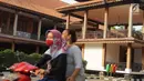 Suasana Perkampungan Budaya Betawi Setu Babakan, Jakarta Selatan, Senin (23/9/2019). Selain destinasi wisata, Gubernur DKI Jakarta Anies Baswedan berharap Perkampungan Budaya Betawi Setu Babakan menjadi pusat pengembangan dan publikasi budaya Betawi. (Liputan6.com/Immanuel Antonius)