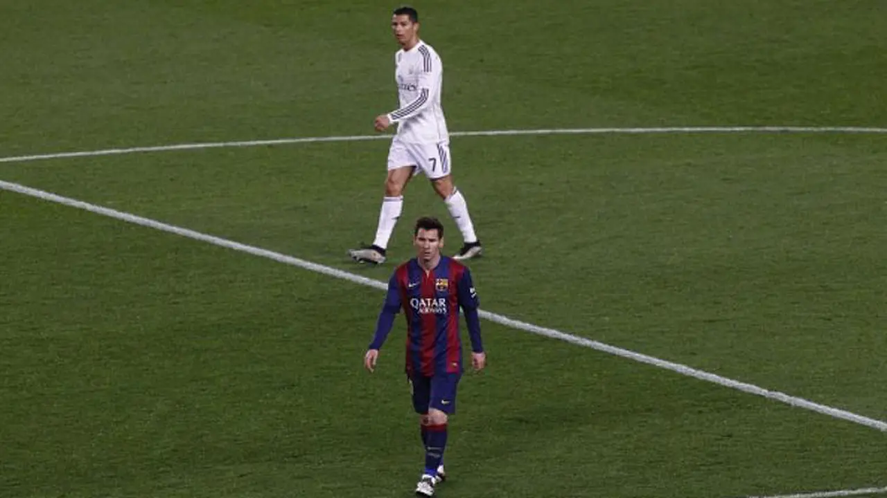 Cristiano Ronaldo dan Lionel Messi