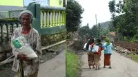 Bahagia, 200 Warga Margadana dan Sesepan Terima Santunan