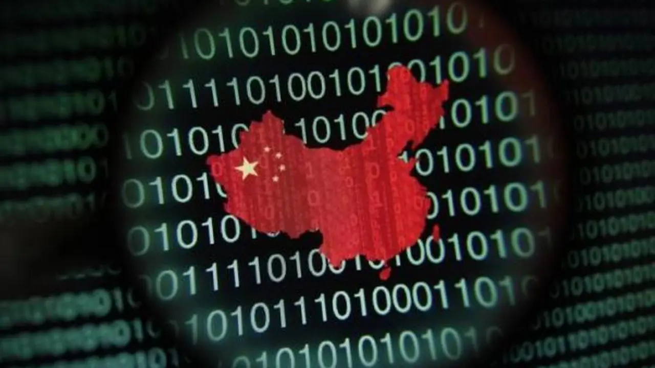 Ilustrasi sensor internet di China