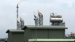 Suasana Sungai Kenawang Gas Plant di desa Kali Berau, Kabupaten Musi Banyuasin, Sumatera Selatan, Sabtu (9/2). Alih kelola 100 persen Wilayah Kerja Jambi Merang oleh PHE dari JOB Pertamina- Talisman Jambi Merang. (Liputan6.com/Helmi Fithriansyah)