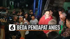 Menteri PUPR Basuki dan Gubernur DKI Jakarta Anies silang pendapat terkait penanganan Kali Ciliwung.