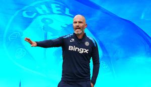 Chelsea - Ilustrasi Enzo Maresca (Bola.com/Adreanus Titus)