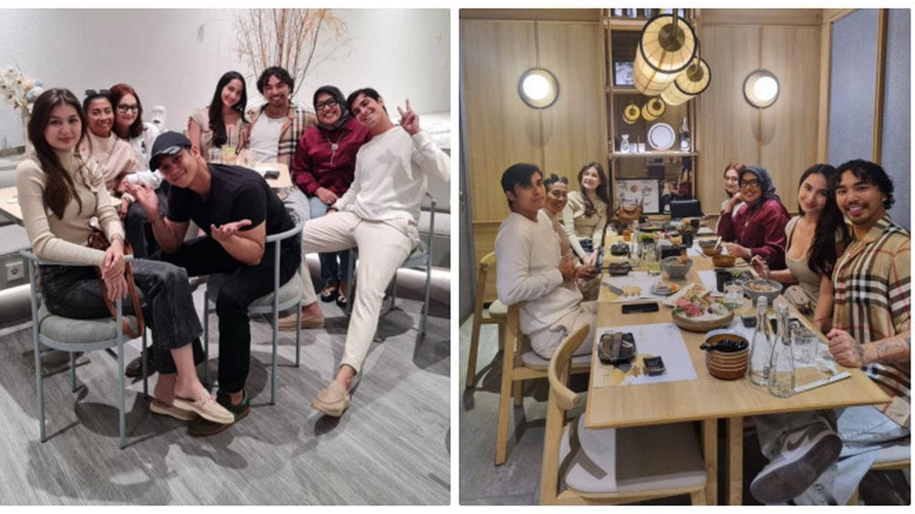 6 Potret Zoe Jackson Bukber Bareng Keluarga Cinta Brian, Hangat Meski Beda Agama