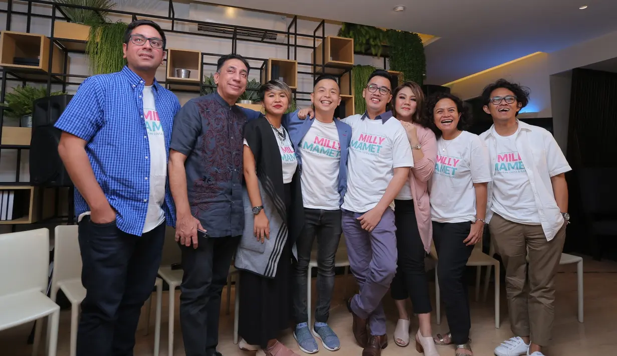 Karakter Milly dan Mamet ini diperankan oleh orang yang sama dengan sebelumnya, yakni Sissy Prescillia dan Dennis Adhiswara. Rencananya, film ini bakal tayang pada bulan Desember 2018 mendatang.  (Deki Prayoga/Bintang.com)